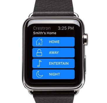Uw huis bedienen vanaf uw Apple Watch